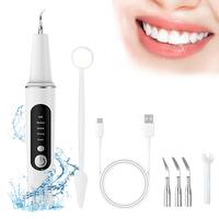 Rechargable Oral Plaque/Tartar Remover for Teeth, Oral Care, Teeth Cleaning Kit with LED Light & 5 Adjustable Modes Dental Sc...