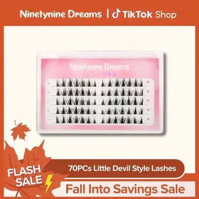 Ninetynine Dreams 70PCs Little Devil Style Lashes