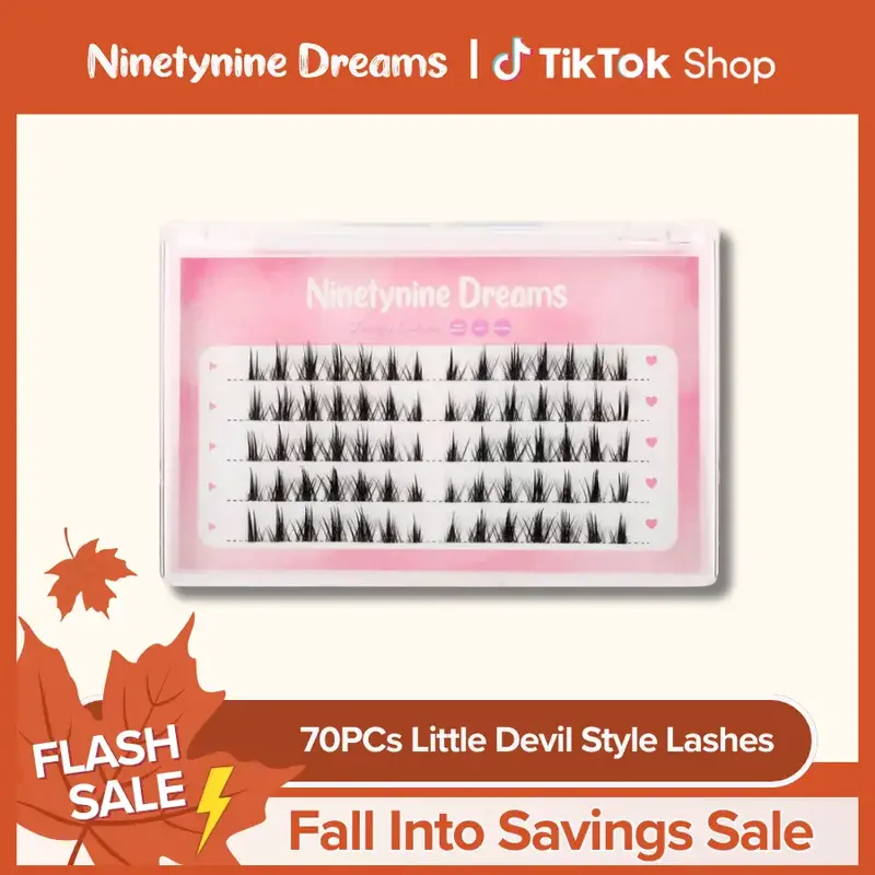 Ninetynine Dreams 70PCs Little Devil Style Lashes