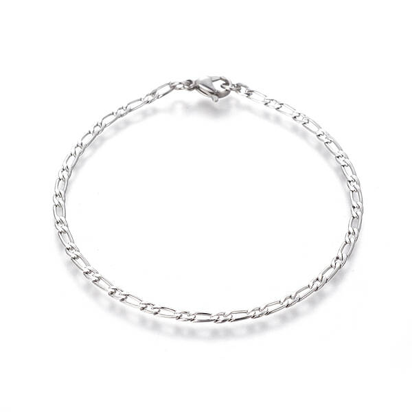 Tarnish Resistant 304 Stainless Steel Figaro Chain Bracelets