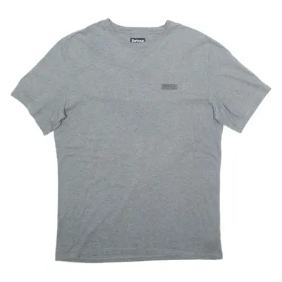 BARBOUR INTERNATIONAL Slim Fit Mens T-Shirt Grey XL