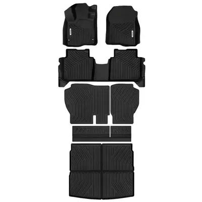 OEDRO Floor Mats for 2023-2025 Honda CRV CR-V (Include Hybrid), Custom Fit TPE All-Weather Floor Mat & Cargo Liner  Full Set