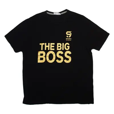 PAYPER The Big Boss Football Mens T-Shirt Black XL