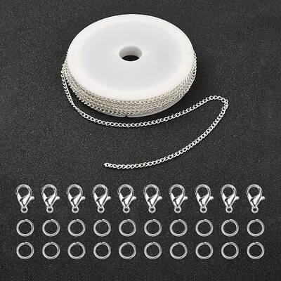 DIY Chains Bracelet Necklace Making Kit