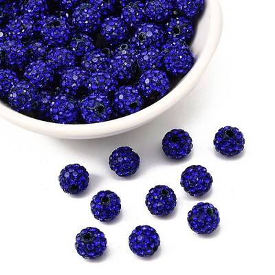 Pave Disco Ball Beads