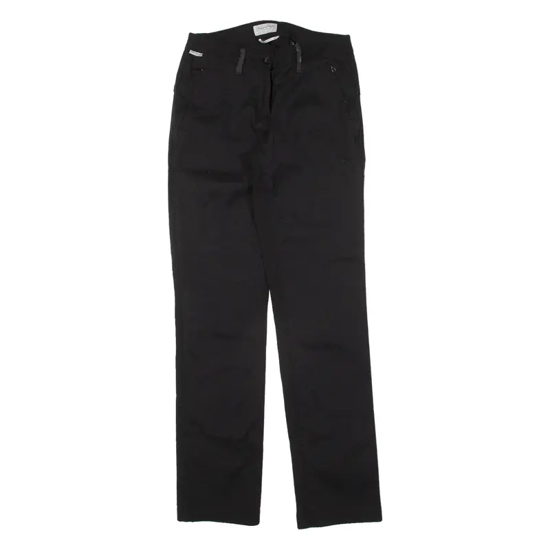 CRAGHOPPERS Womens Trousers Black Regular Straight W26 L30