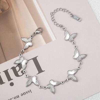 304 Stainless Steel Link Bracelets for Women