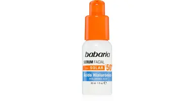 Babaria Solar Hyaluronic Acid Facial Serum Spf50 30 ml