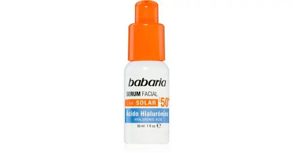 Babaria Solar Hyaluronic Acid Facial Serum Spf50 30 ml