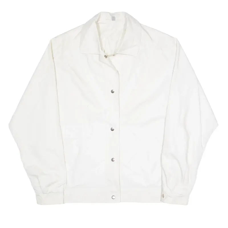 Shell Jacket White Womens UK 8