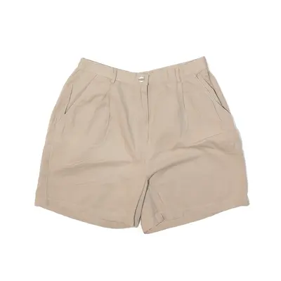 3 WISHES Shorts Beige 90s Regular Casual Womens XS W27