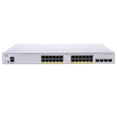 CBS350-24FP-4G-EU= Cisco CBS350-24FP-4G 24-Port PoE+ 4x SFP Switch