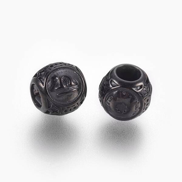 316 Surgical Stainless Steel European Beads