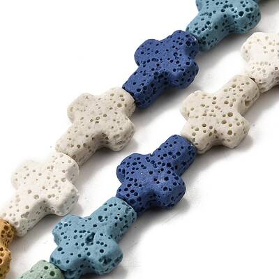 Natural Lava Rock Beads Strands