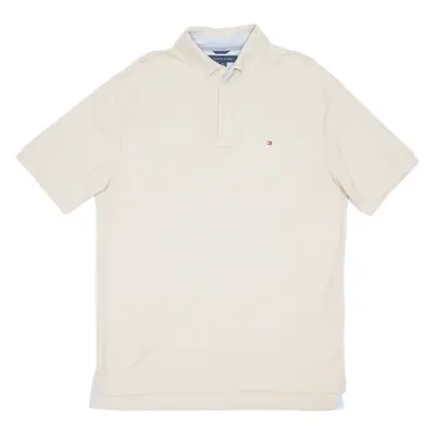 TOMMY HILFIGER Mens Polo Shirt Beige L