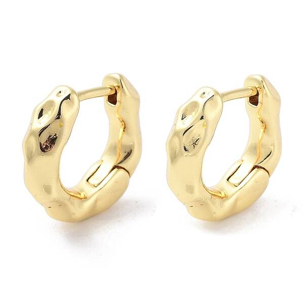 Rack Plating Brass Hoop Earring