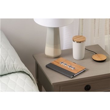 72 Promotional 5.5 x 8.5 FSC Mix Bamboo Bound JournalBook - ...