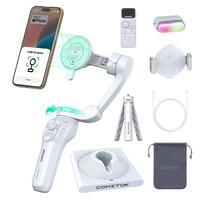 [Apple MFi Certified] COMITOK MOGO Gimbal Stabilizer Only For iPhone, Adjustable 360 Degree Ai Tracking By Native Camera, Por...