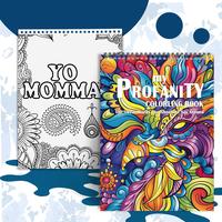 Venting Theme Coloring Painting, Used To Relieve Mood, Release Stress, The Perfect Gift for Birthday Christmas and Other Holi...