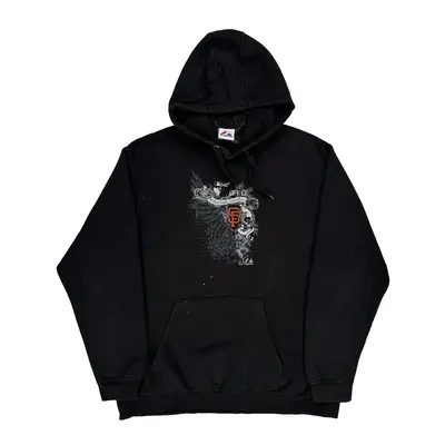 San Francisco Giants Majestic Mlb Hoodie - XL Black Cotton | Size: x-large