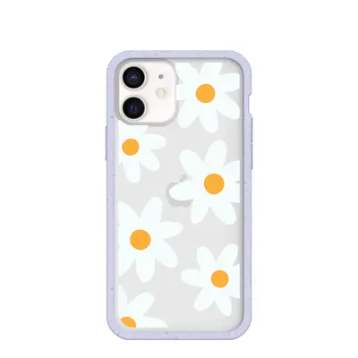 Clear Daisy iPhone 12/ iPhone 12 Pro Case With Lavender Ridge