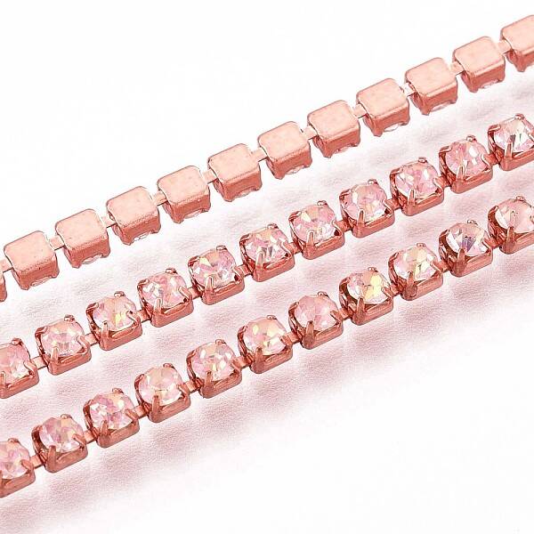 Iron Rhinestone Cup Chains
