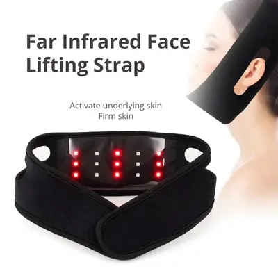 LED Red Light Lipo Laser Chin and Neck Contouring Therapy Double Chin Strap