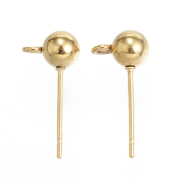 304 Stainless Steel Stud Earring Findings
