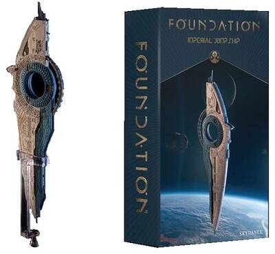 Foundation - Imperial Jump Ship Die-Cast Ship