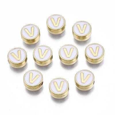 Alloy Enamel Beads