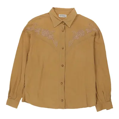 Pennyblack Shirt - Medium Brown Cotton Blend