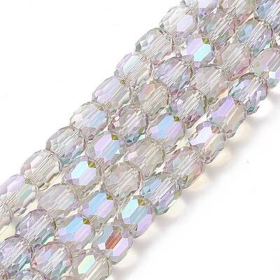 Electroplate Opaque Glass Beads