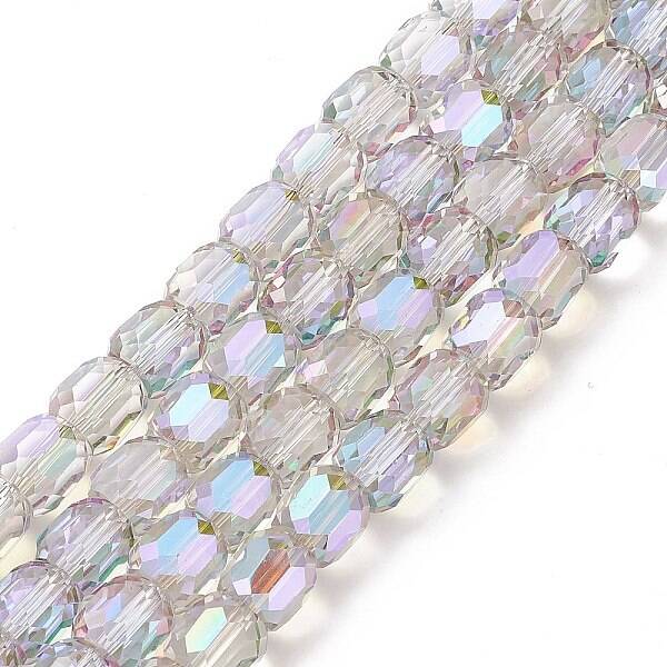 Electroplate Opaque Glass Beads