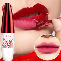 Peel Off Lip Tint, Wipe-On Colour LiquidLipsticks, Tattoo Lip Glaze, Matte HighPigment Long Wear Waterproof