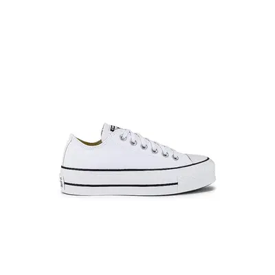 Converse Chuck Taylor All Star Lift Ox in White White & Black