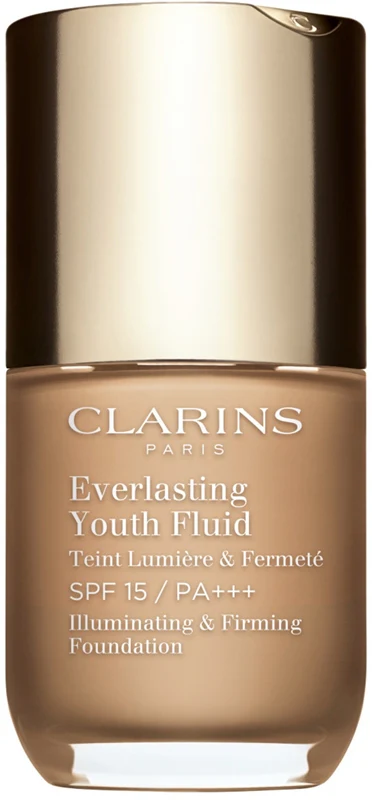 Clarins Everlasting Youth Illuminating Foundation Fluid SPF 15 Color 111 Toffe 30 ml