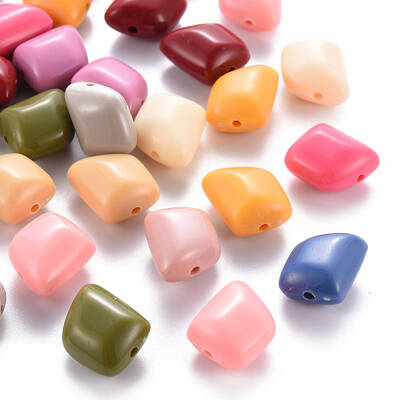 Opaque Acrylic Beads