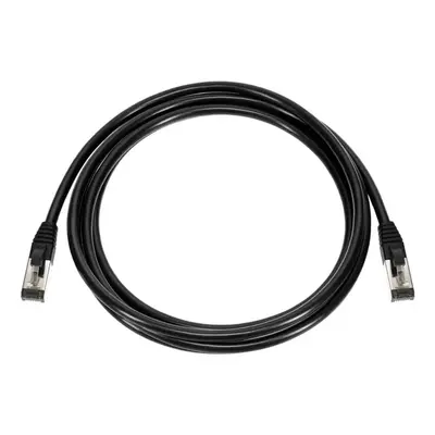 45444 Monoprice Cat8 Ethernet Patch Cable Double Shielded S/FTP 28AWG 2GHz 40G Pure Bare Copper Snagless RJ45 7ft Black