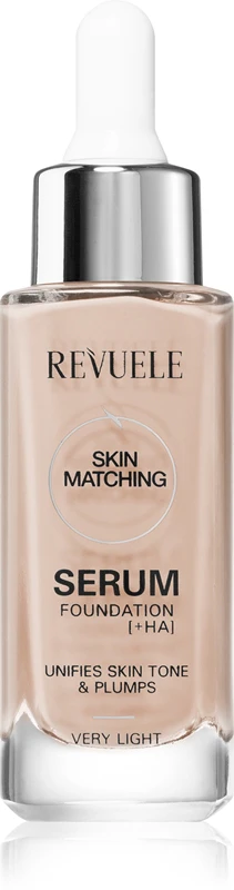 Revuele [+HA] hydrating foundation to even out skin tone color Very Light 30 ml
