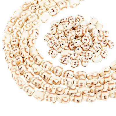 Natural Howlite Beads Strands