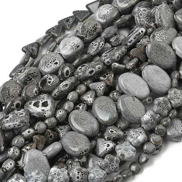 Handmade Porcelain Beads Strands