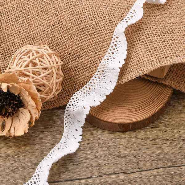 Stretchy Lace Trim Cotton String Threads for Jewelry Making
