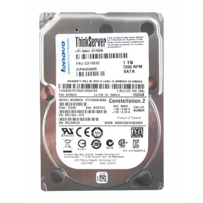 0C44426 IBM 1TB 6Gb/s SAS 7200 2.5-inch 64MB Hard Drive