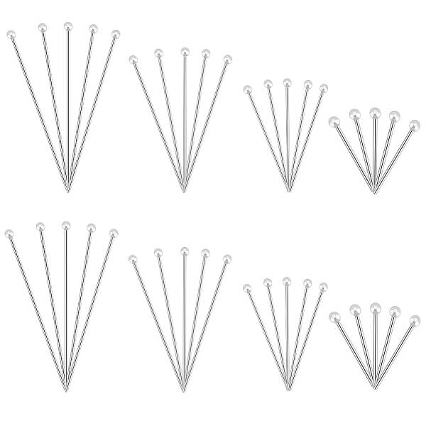 925 Sterling Silver Ball Pins
