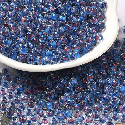 Transparent Glass Round Seed Beads