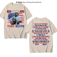 Courtesy Of The Red, White and Blue Shirt, 4th of July Toby Keith, The Angry American Shirt, Unisex T-Shirt, Sweatshirt, Hood...