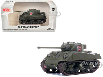 Sherman Firefly Mk.VC Medium Tank Velikye Luki, A Squadron, 1st Northamptonshire Yeomanry, 33rd Armoured Brigade, Normandy ...