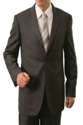 Tazio Men's 2-Piece Executive Suit - Solid & Herringbone Patterns