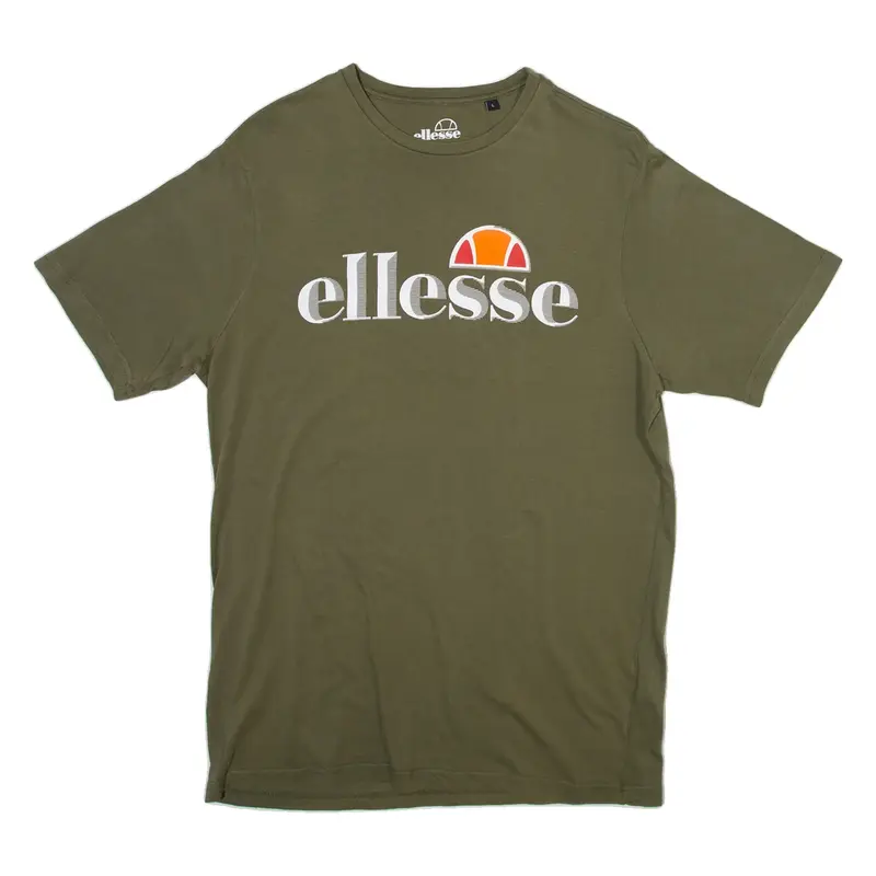 ELLESSE Mens T-Shirt Green L