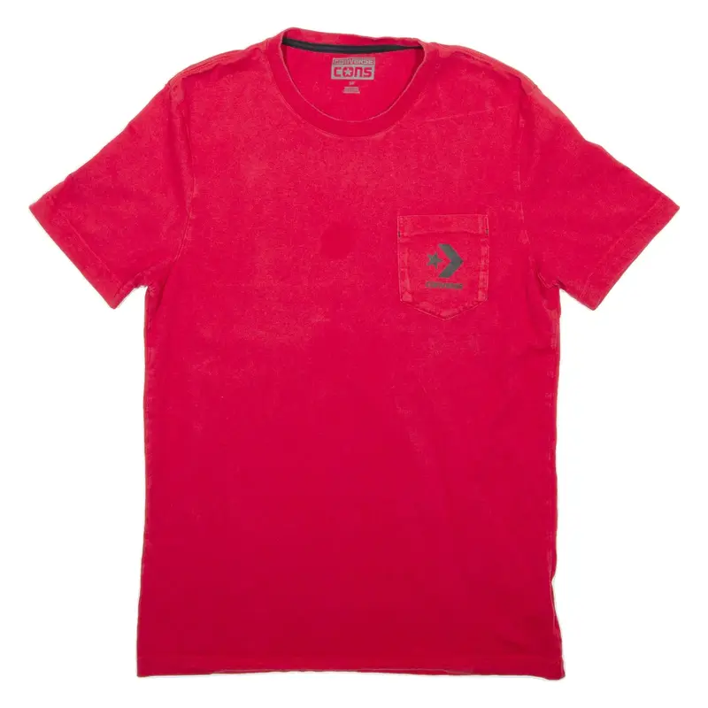 CONVERSE CONS Mens T-Shirt Red S